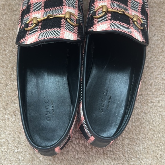 Plaid Gucci Loafers - Picture 4 of 6